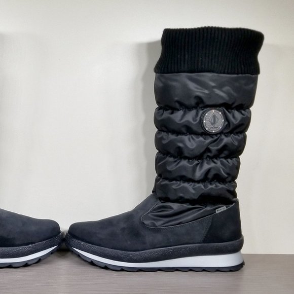 JOG DOG St. Anton Waterproof Winter Boot, Black, Womens Size 11 / 41 - Picture 9 of 13